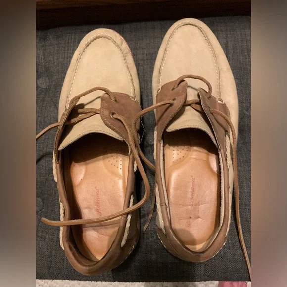 Tommy Bahama Mens Boat Shoes, Brody,11 M, Good Condition, Some Loose Stitching - Picture 8 of 14